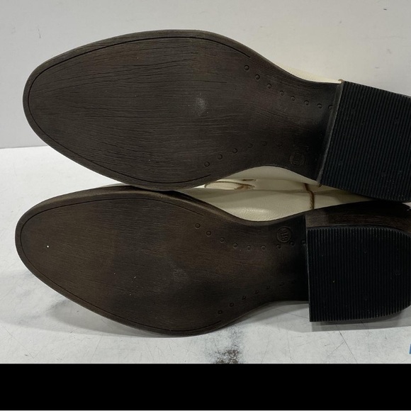 NWT Altar’d State Monarch White and Tan Cowboy Boots - Picture 3 of 7